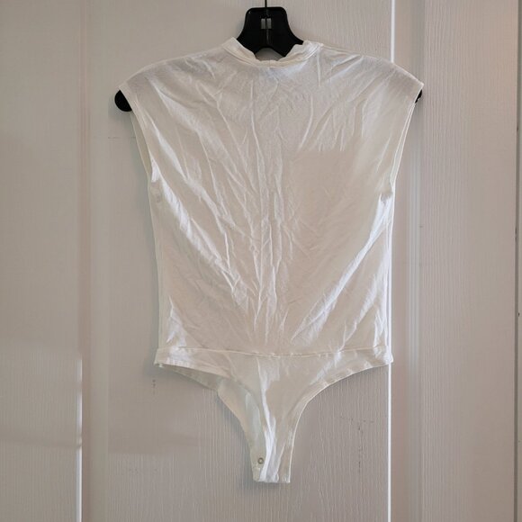 Dynamite Women's White Drape Bodysuit - Picture 5 of 5
